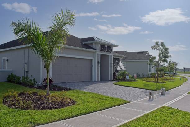 Permeable Paver Driveway in Morris, IL